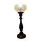Portuguese tall wooden table lamp