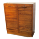 Double curtain binder, 1950-1960 in oak