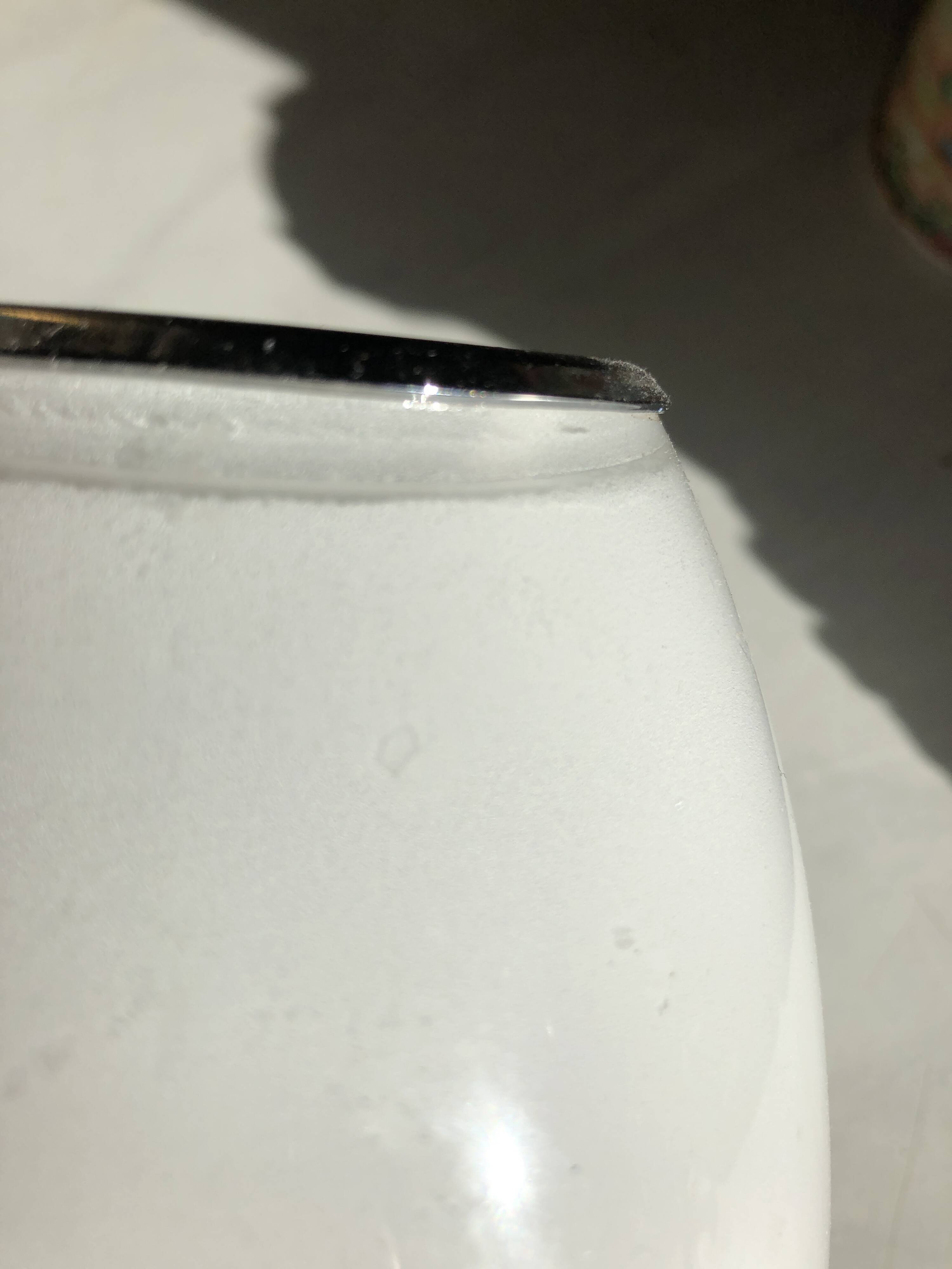 Pair of wall lights/White opal glass & Metal/Design Artémide/G Gismondi