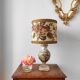 Italian Capodimonte porcelain lamp