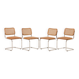 Vintage Italian Cesca chairs 1970s