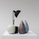 Authentique lampe industrielle sur pied industrielle par kap 1950