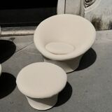 Mushroom armchair and ottoman, Pierre Paulin for Artifort, 1960