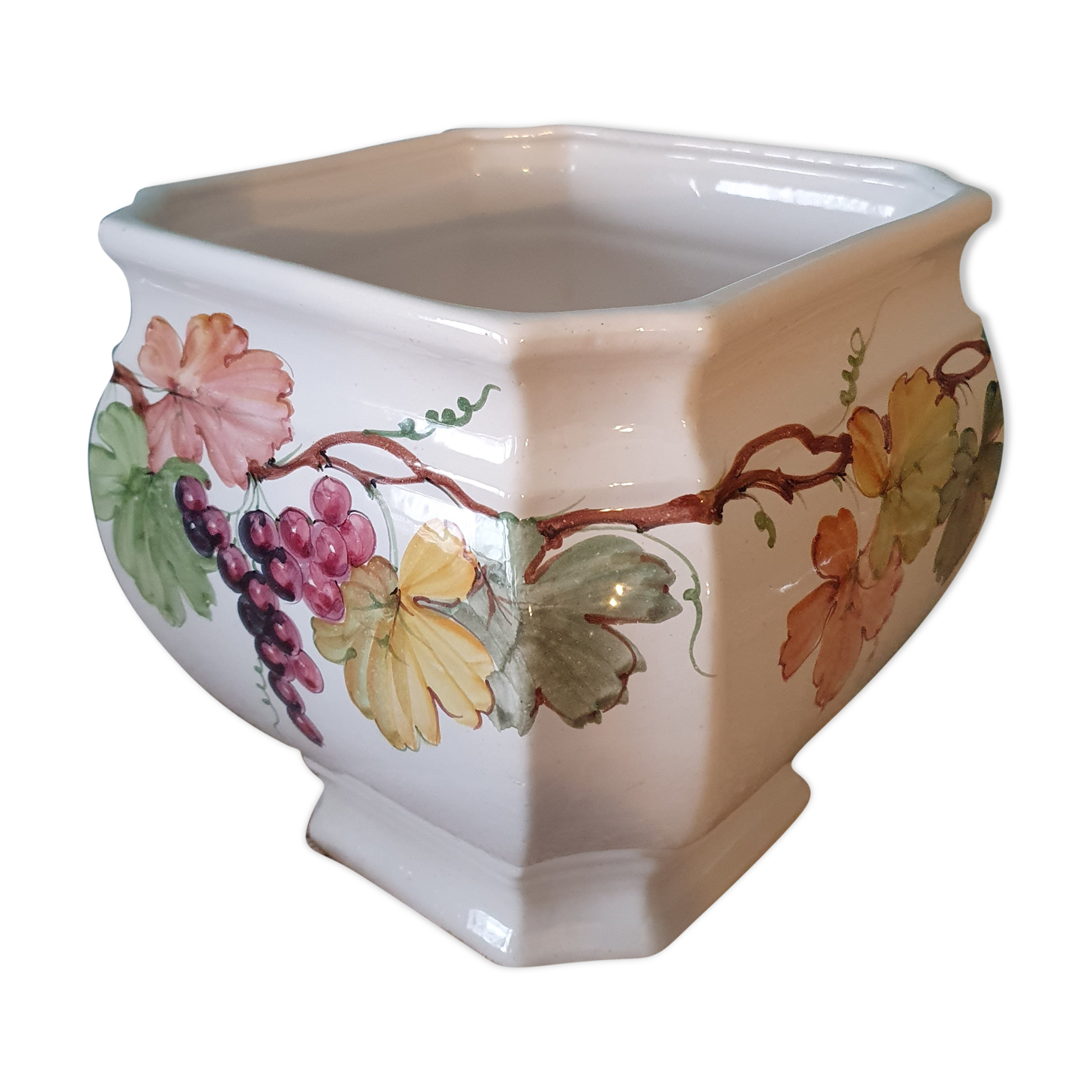 Cache pot larucci for Christian Dior italian faience