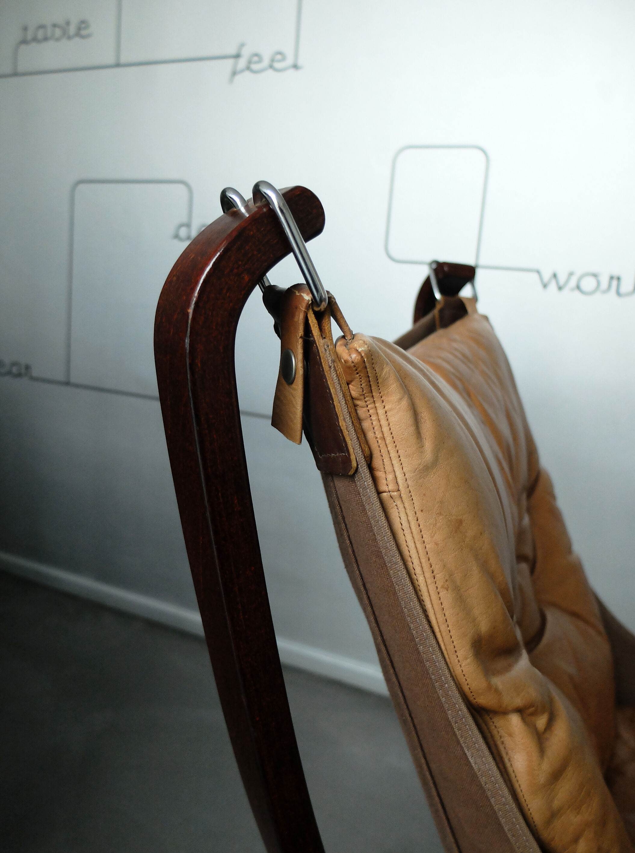 Scandinavian armchair Falcon Chair, Sigurd Resell for Vatne Møbler, Norway 1970