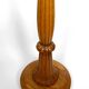 Important Art Deco carved oak floor lamp, France, circa 1920