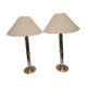 Pair of modernist lamps from the 80s.