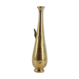 Cricket brass vase