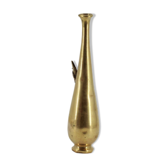 Cricket brass vase