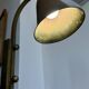 Art Deco table lamp in wood and brass
