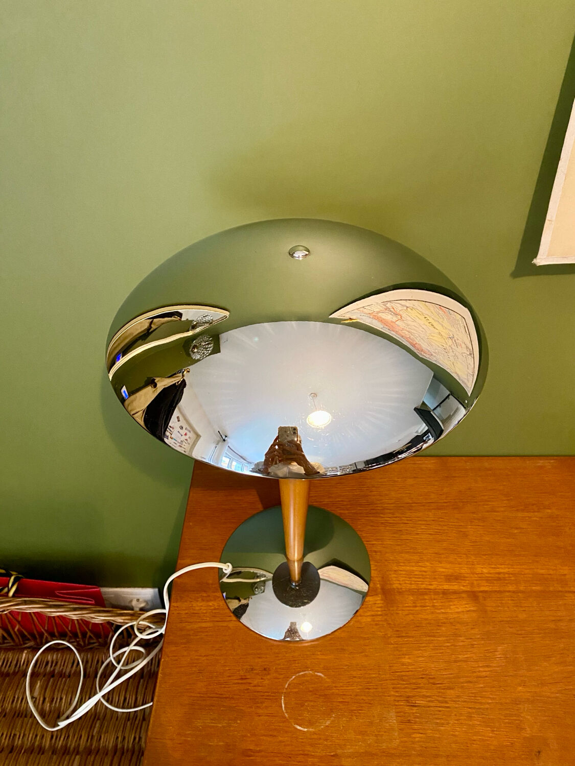 Vintage Ocean Liner Lamp