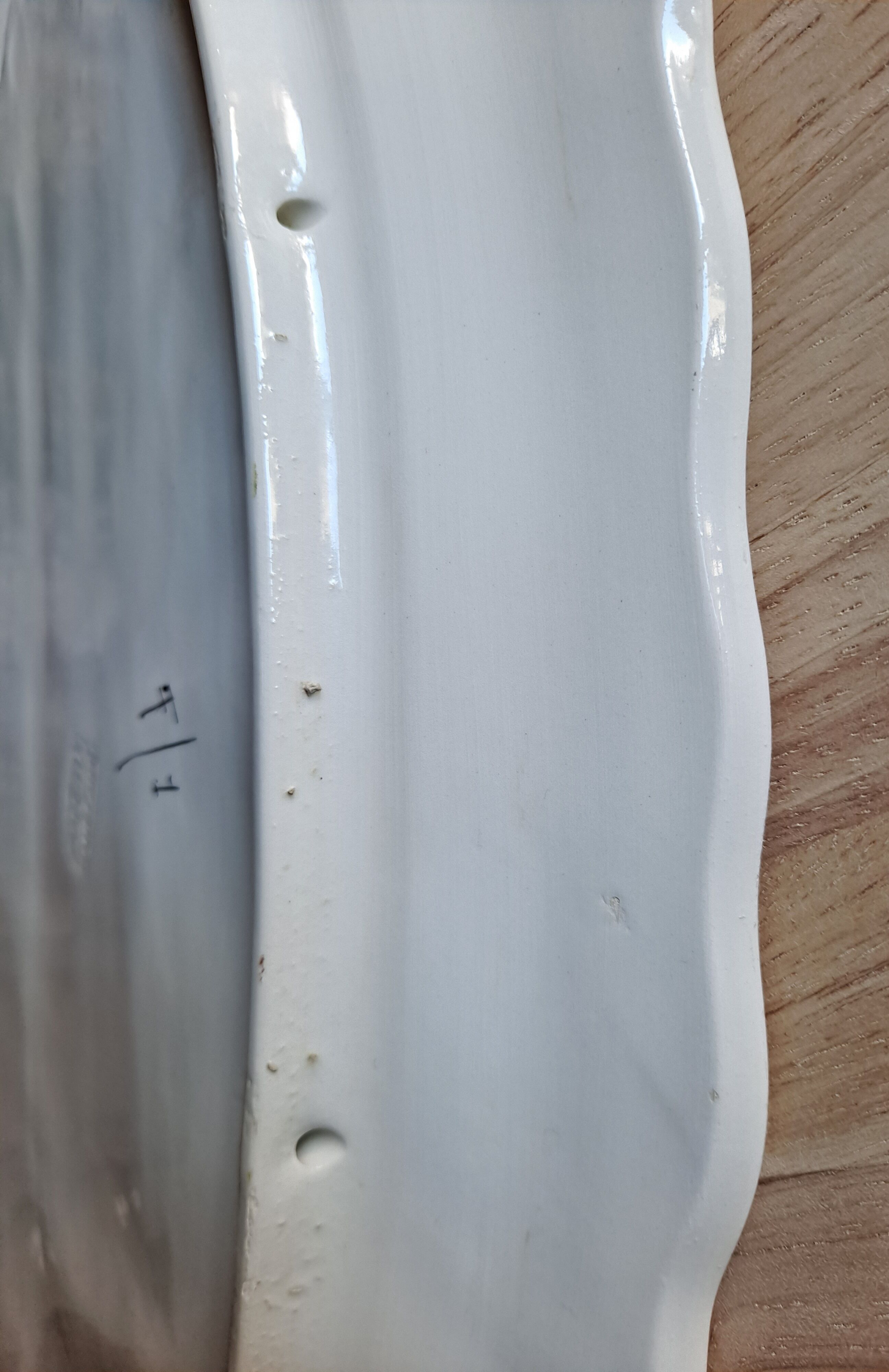 Large Italian oval dish