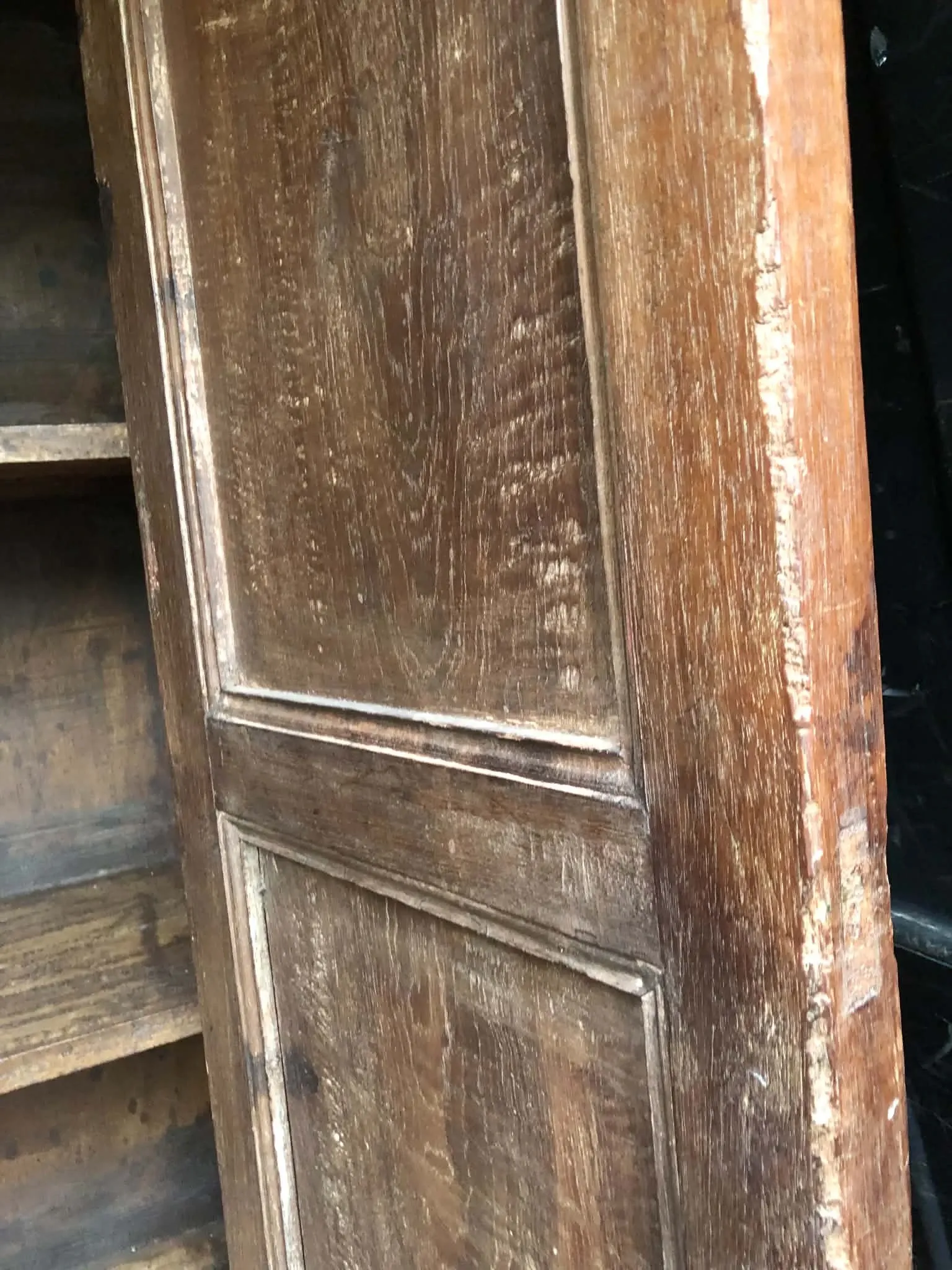 Armoire du Rajasthan teck sculpté