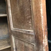 Armoire du Rajasthan teck sculpté