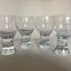 Set de 4 verres Rondo de Kosta Boda Sweden 1970