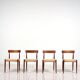 Set of 4 Teak Dining chairs by Arne Hovmand-Olsen for Mogens Kold