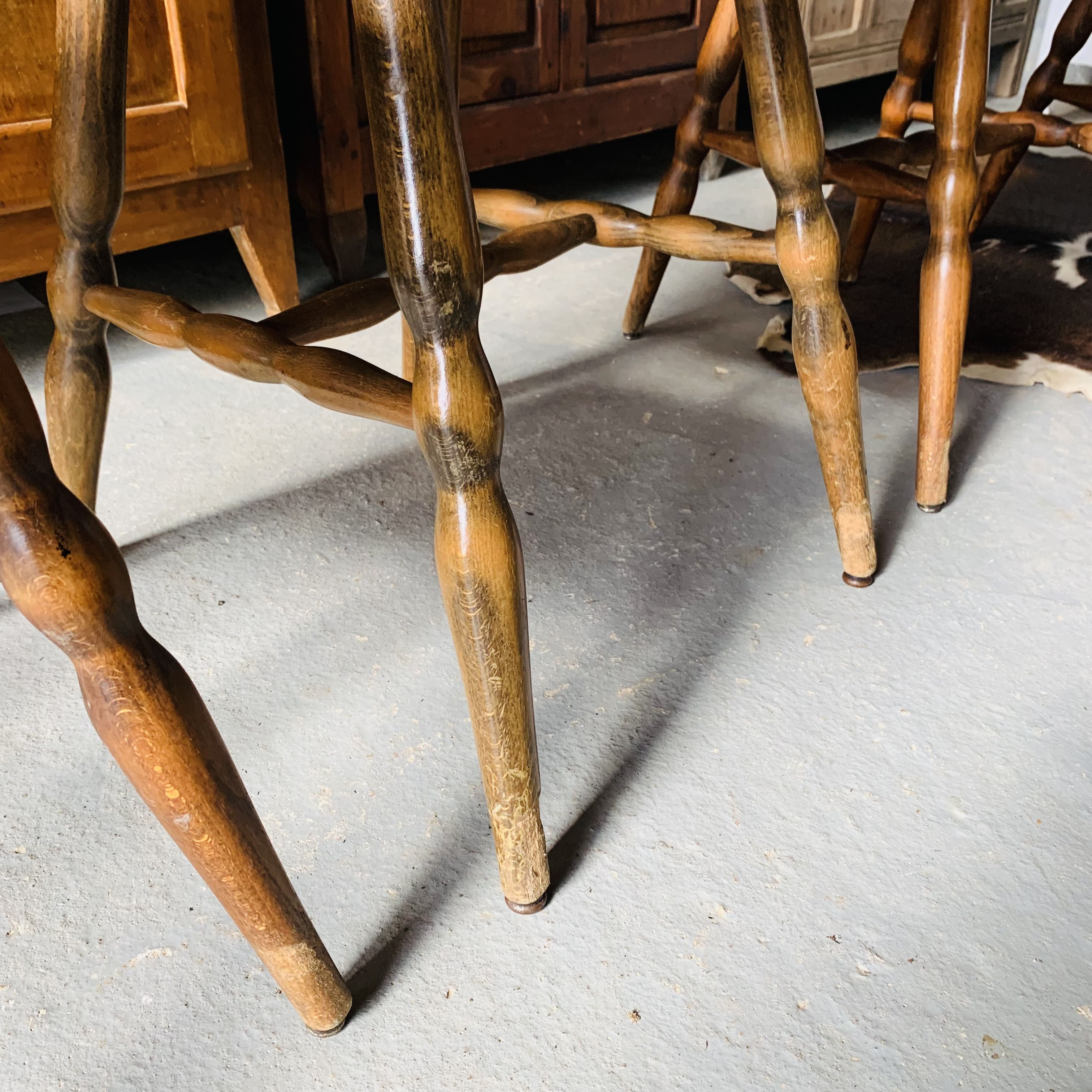 Set of 4 Baumann bistro chairs, Tacoma model