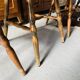 Set of 4 Baumann bistro chairs, Tacoma model