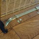 Coat rack like train luggage rack