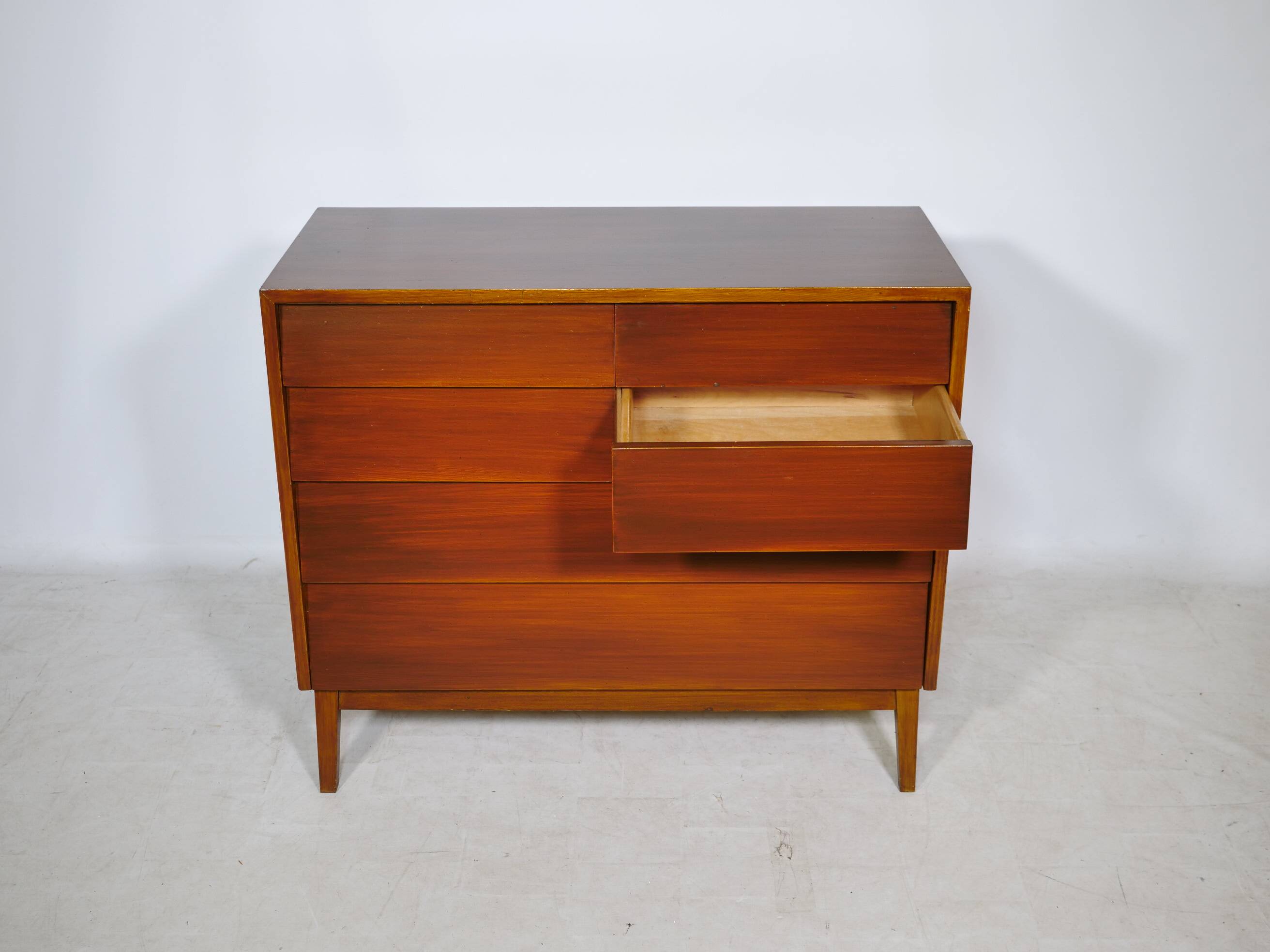 Mid Century Chest of Drawers in Teak, 1960s