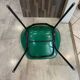 A shell chair by Pierre Guariche for Meurop in vintage green from the 1960s.