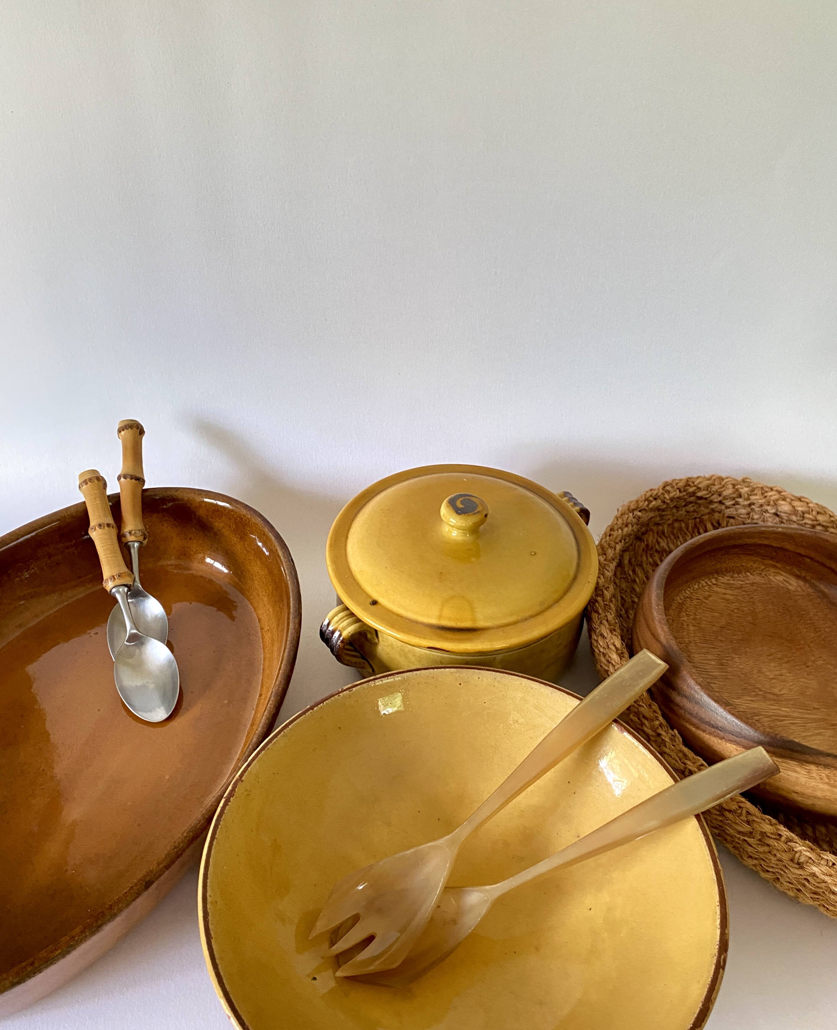 Digoin dish, ceramic for the oven