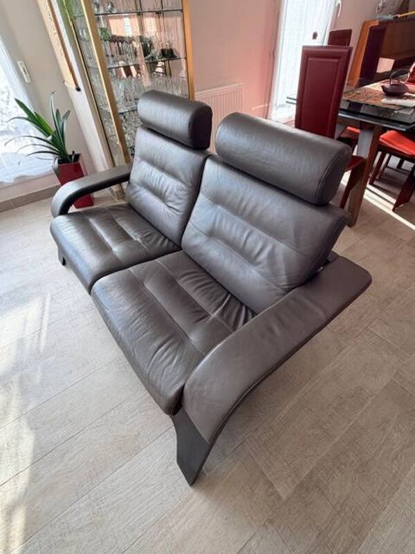Canapé relax nova cuir cat. 03 roche bobois