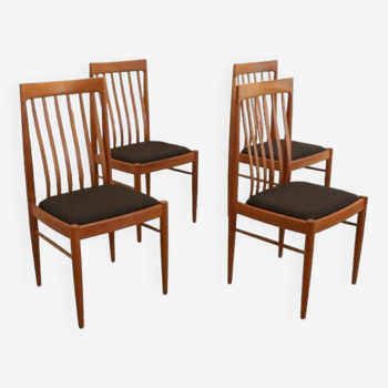 Set van 4 Bramin eetkamerstoelen 'Halgarde'