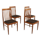 Set van 4 Bramin eetkamerstoelen 'Halgarde'