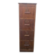 Vintage office furniture for hanging files.