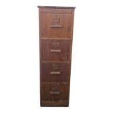 Vintage office furniture for hanging files.