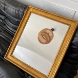 Antique gilded wood mirror 50x60cm