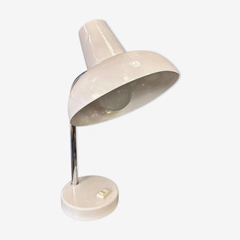 Lampe de bureau vintage blanche