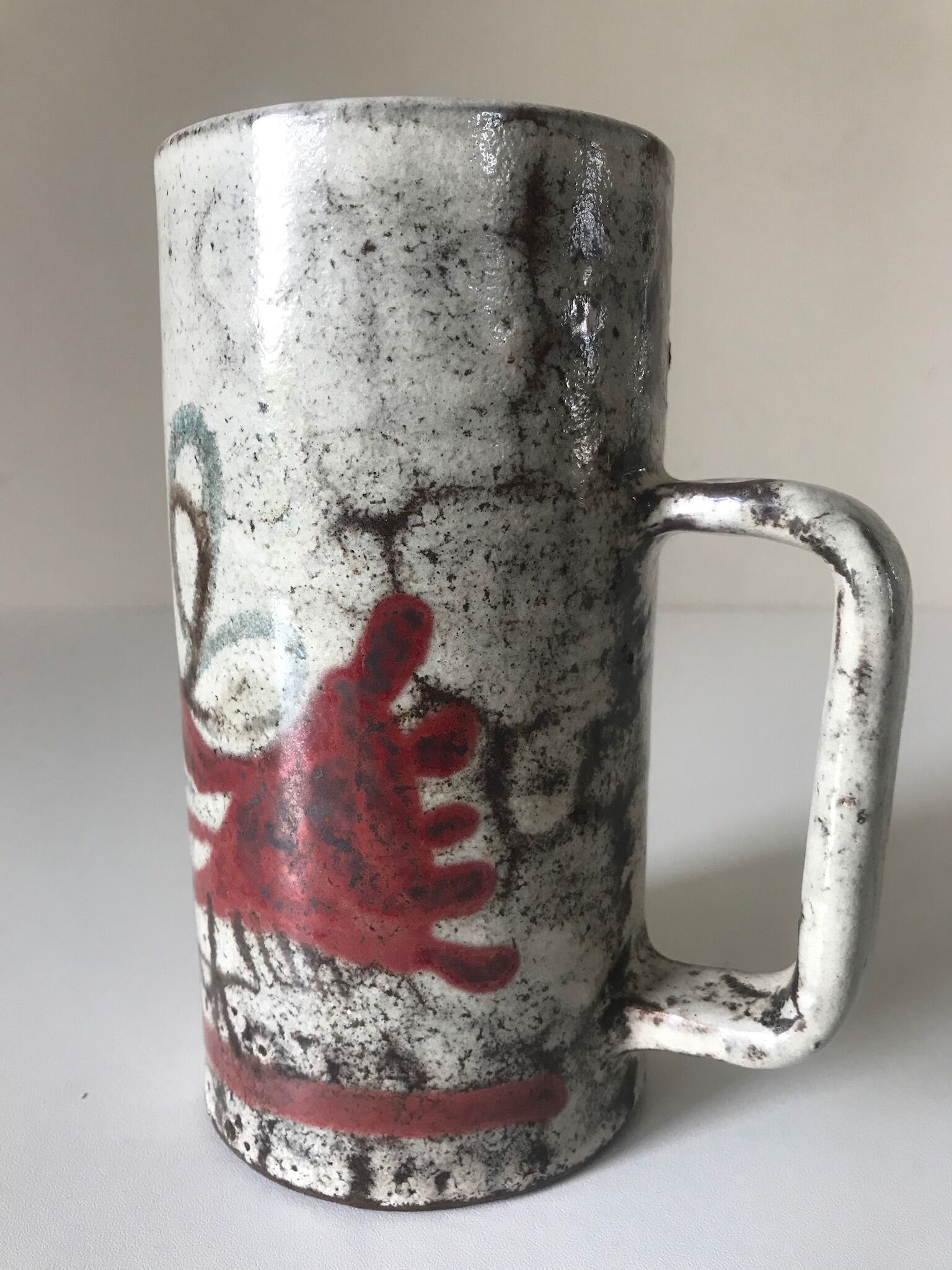 Gustave Reynaud vase the mulberry tree vintage 1960