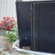 Fauteuil vintage en cuir noir