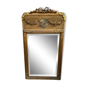 miroir ancien en bois