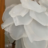 Vintage flower glass pendant chandelier