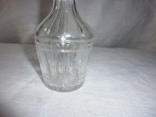 Crystal carafe bottle carafon size 1900 Baccarat Saint Louis