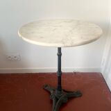 Table bistrot marbre