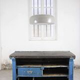 Industrial workbench in oak