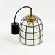 Mid-Century Glass Ceiling Light/Pendant from Limburg, Germany, 1960s