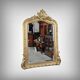 Bevelled mirror with pediment, Louis XV style – 2nd half of the 19th century