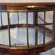 Serving trolley / bar cart in mahogany, brass and glass, 1920