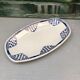 Ravier dish signed Moulin des loups Hamage Orchies Nord France model Pantin