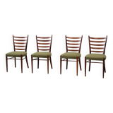 Set of four Danish dining chairs
