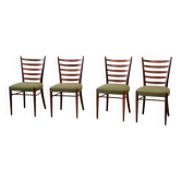 Set of four Danish dining chairs