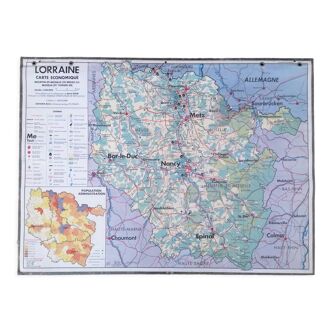 Ancienne carte MDI Lorraine-France