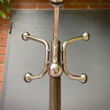 Coat rack on vintage stand