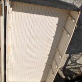 Malle cabine Wardrobe ancienne 1920 Coffre armoire Transatlantique Dressing