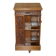 Victorian carved oak revolving library, circa 1880.